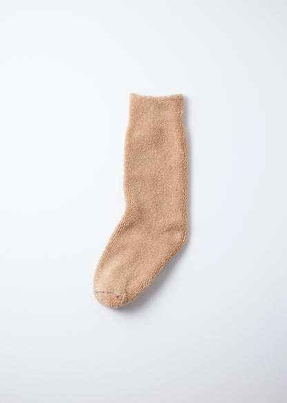 DOUBLE FACE CREW SOCKS "MERINOWOOL & BROWN OG "