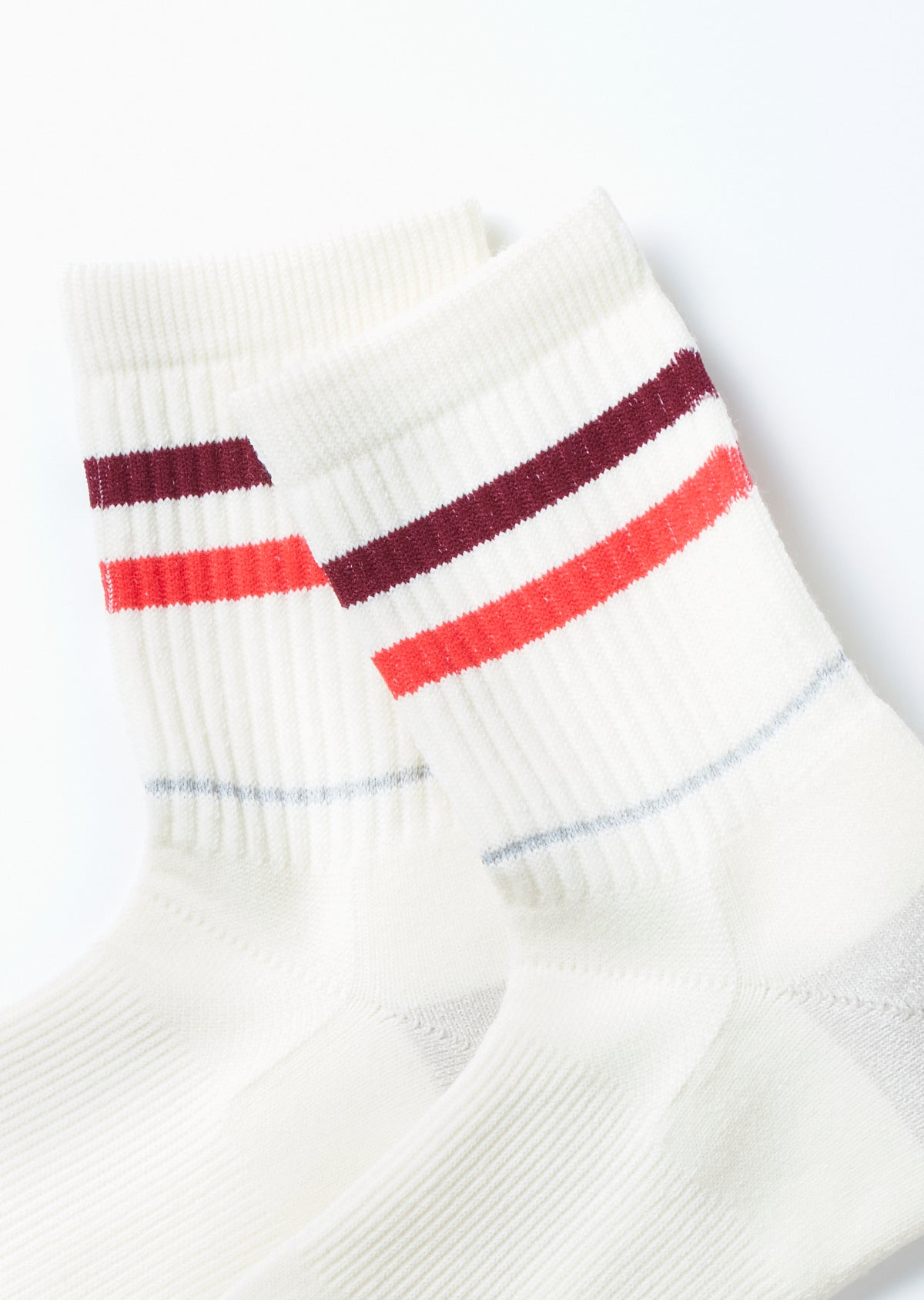 ALLROUNDER ”2 STRIPE MERINO CREW ”