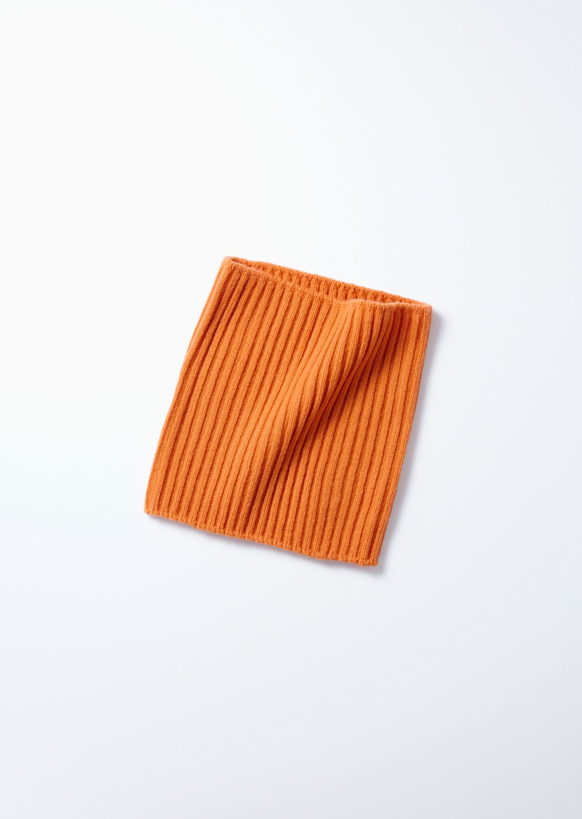 Seamless Neck WARMER ”MERINO OPTIMO u0026 CASHMERE” - R5104|ウールネックウォーマー|ROTOTO 公式オンラインストア Orange / Free