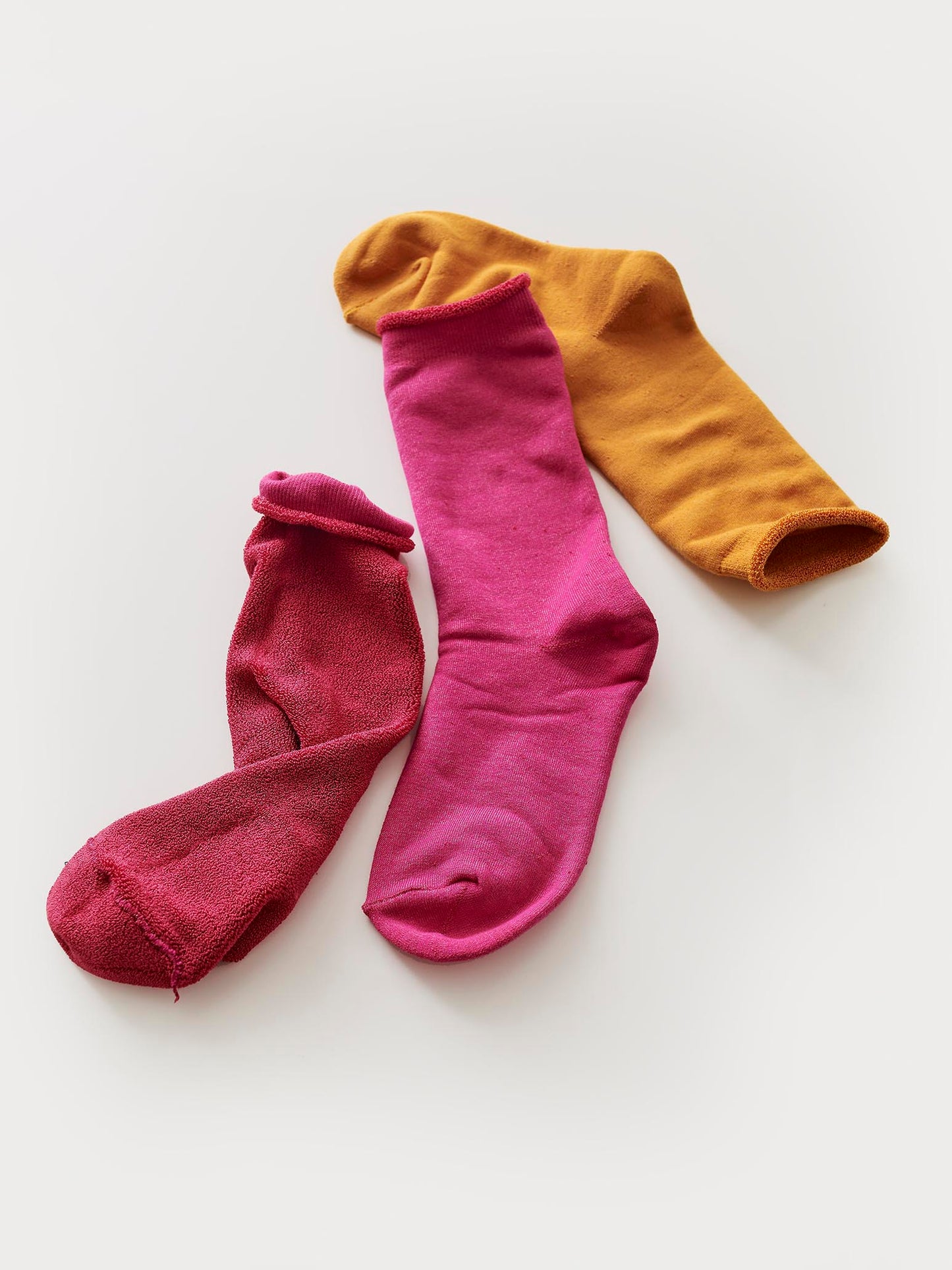 SILK DOUBLE FACE SOCKS