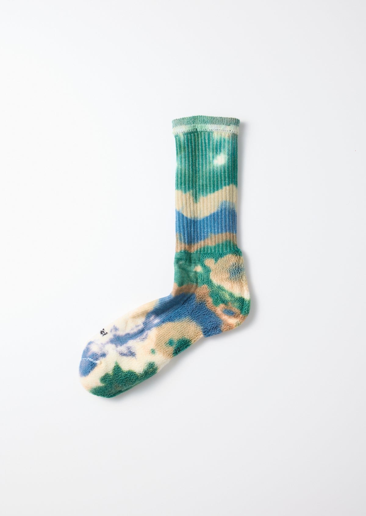 ALLROUNDER ”MERINO CREW TIE DYE”