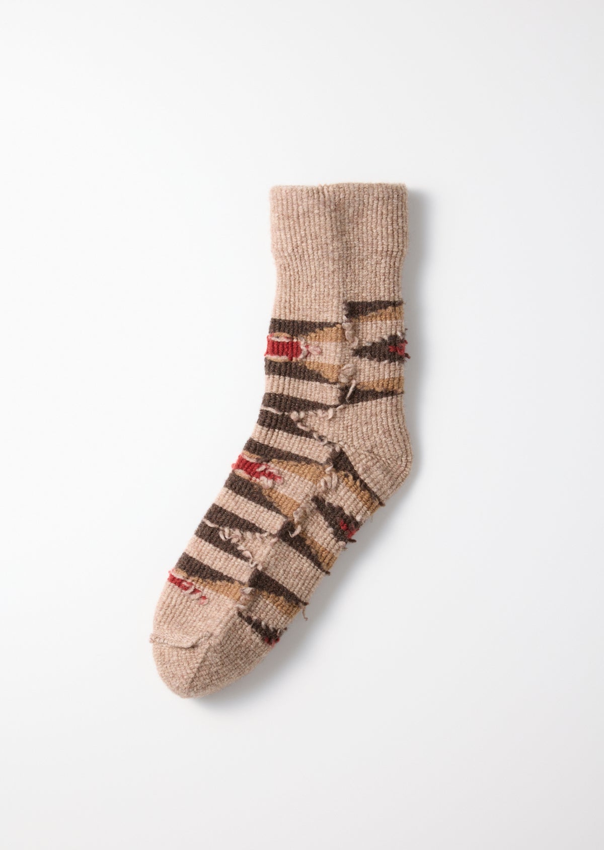 MERINO LAMBS WOOL ROOM SOCKS ”NATIVE”