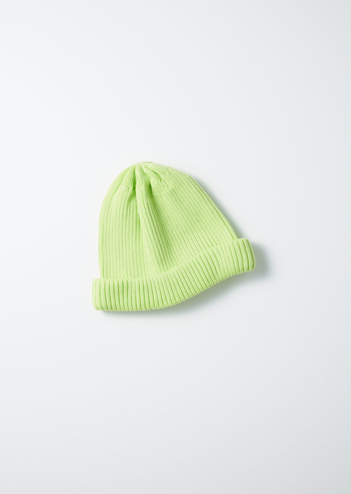 COTTON ROLL UP BEANIE