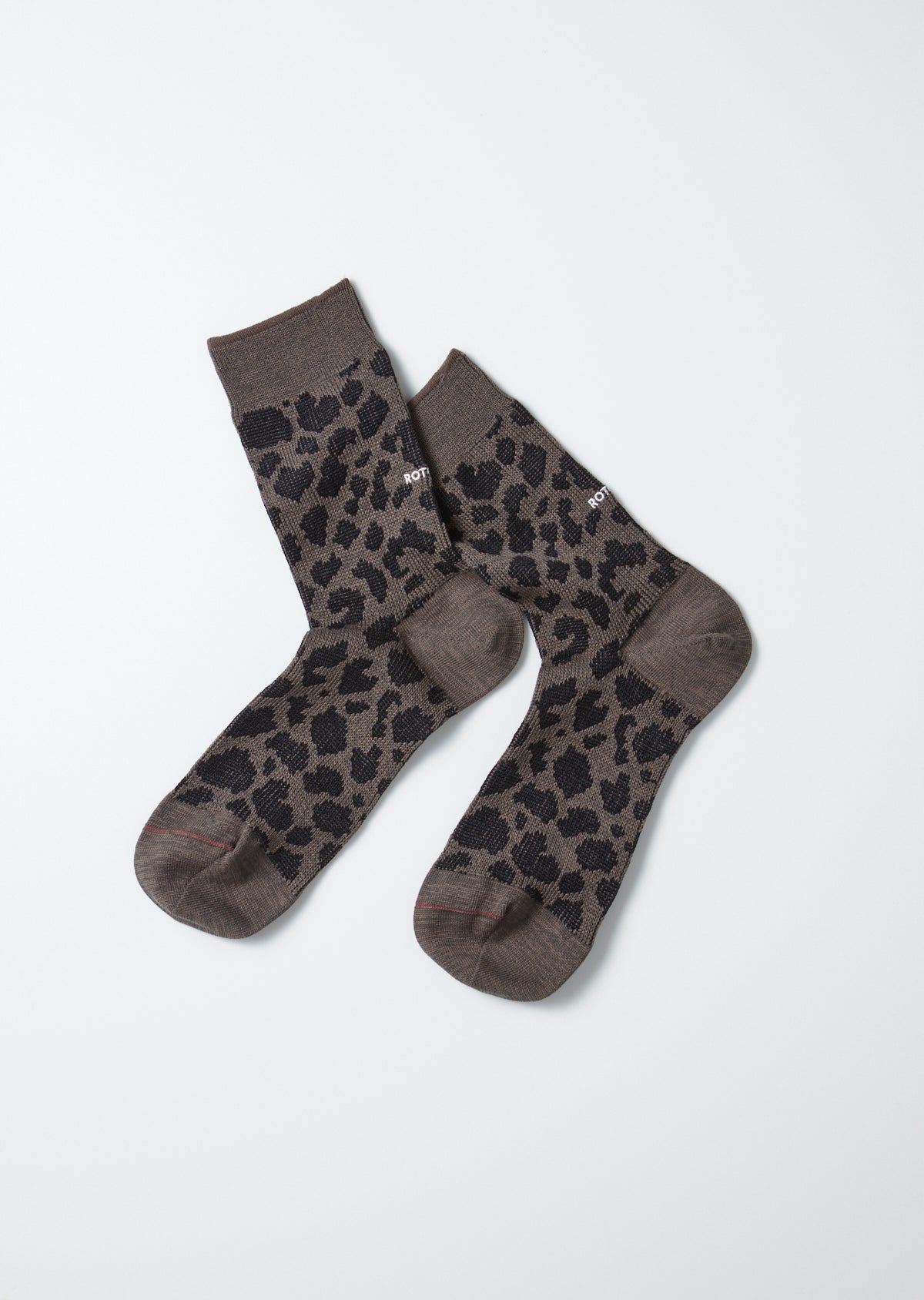 LEOPARD MINI CREW SOCKS