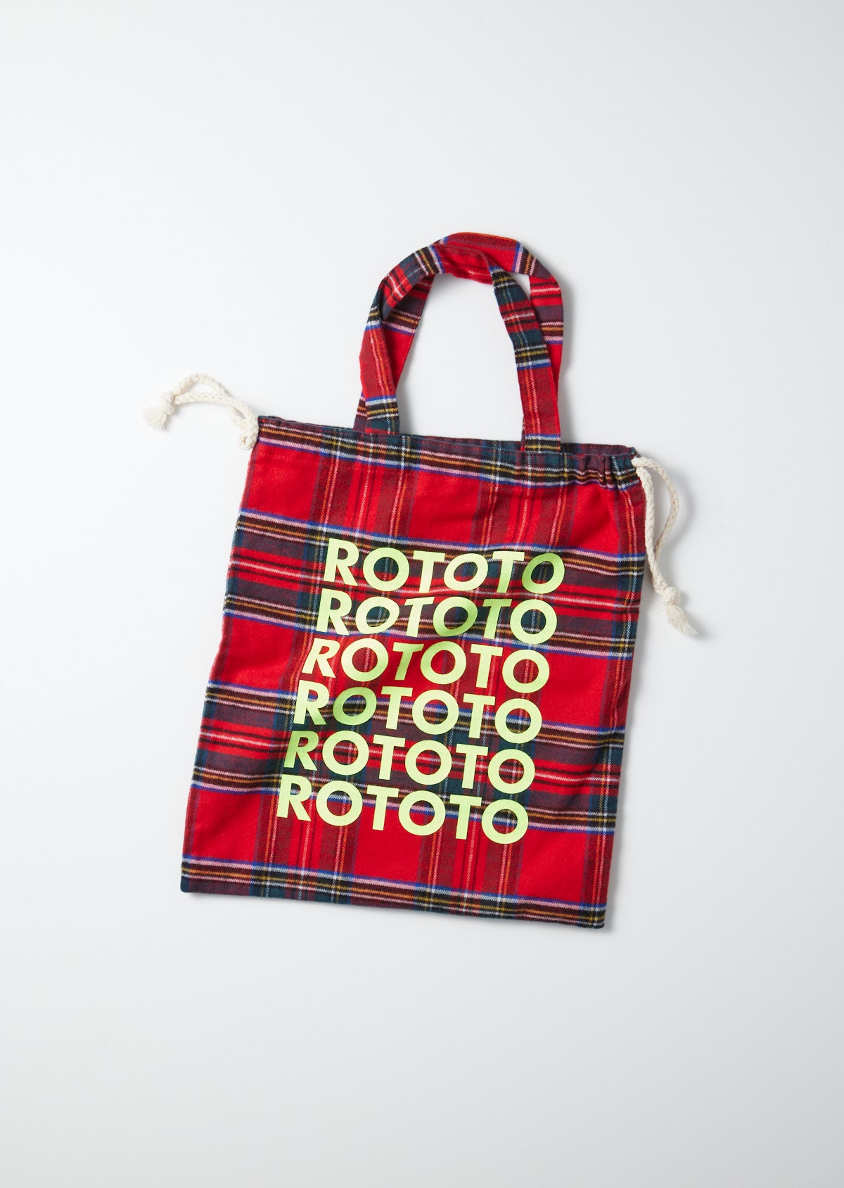 Red best sale tartan bag