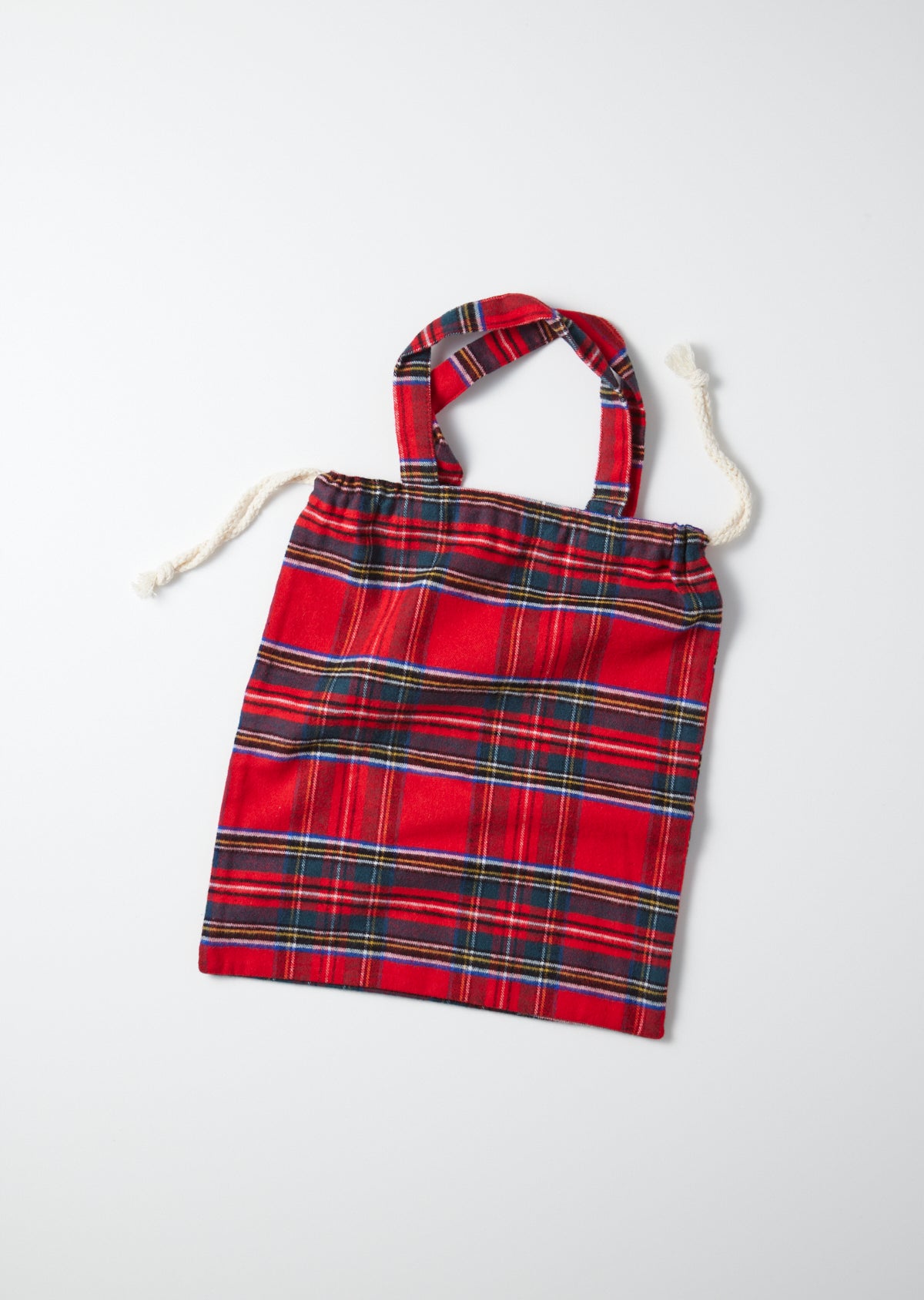 Red discount plaid bag