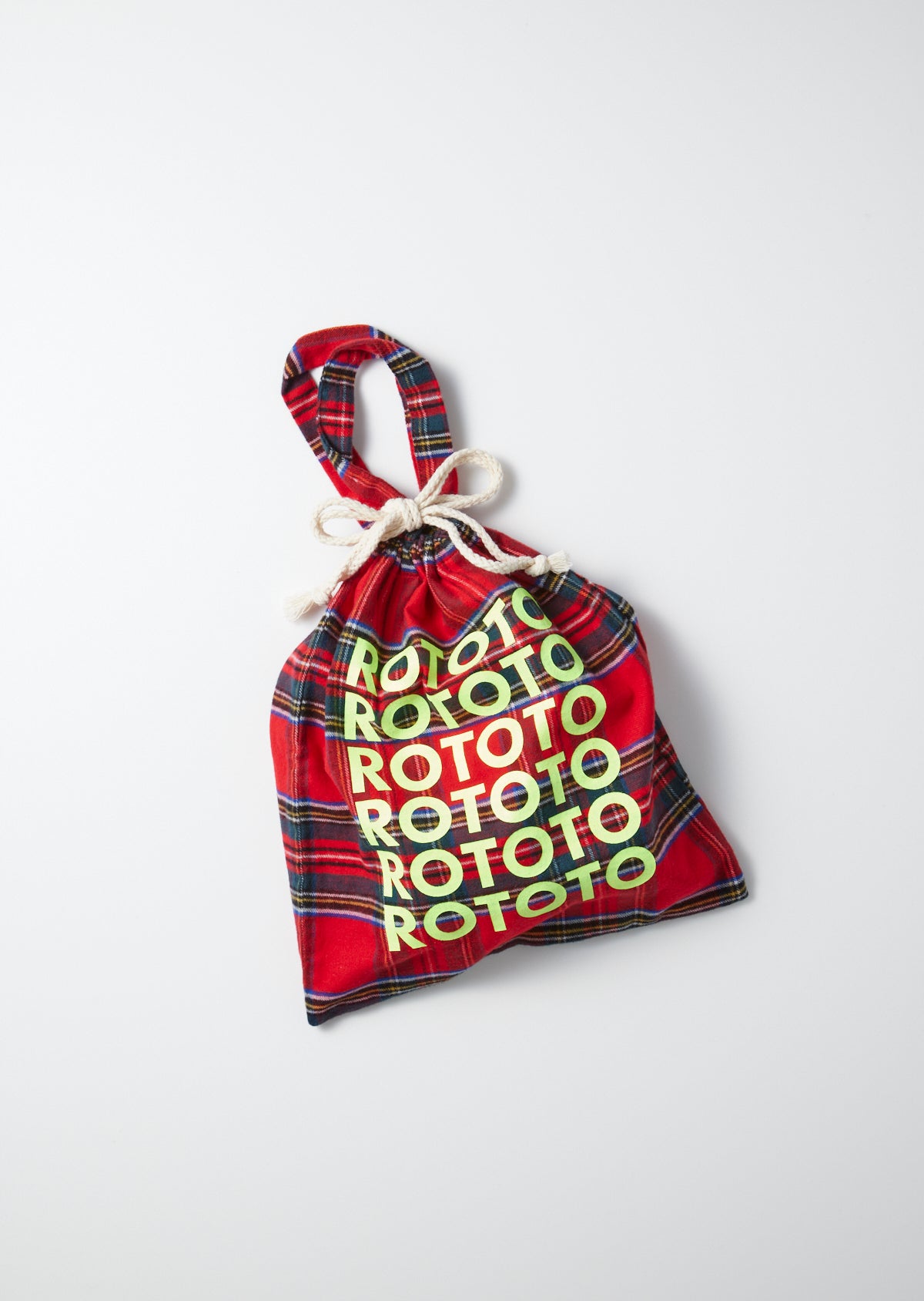 ROTOTO GIFT BAG TARTAN CHECK R9005 ROTOTO