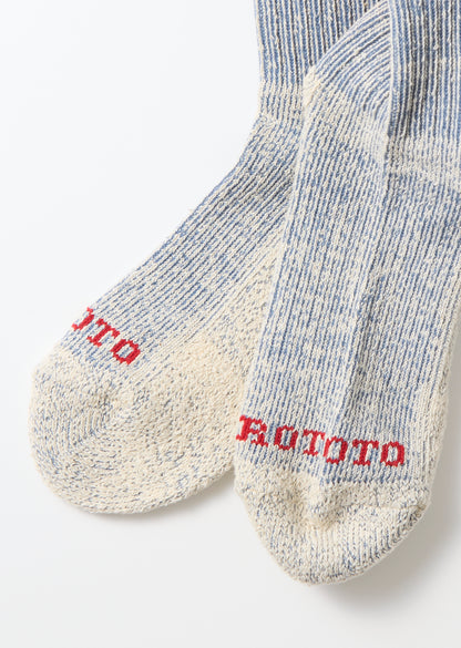 PILE STRIPE MARL SOCKS