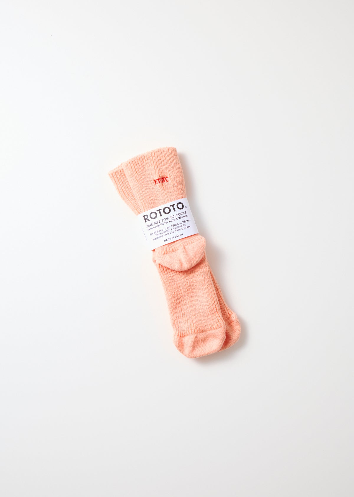 ONE SIZE FITS ALL COTTON RIBBED SOCKS