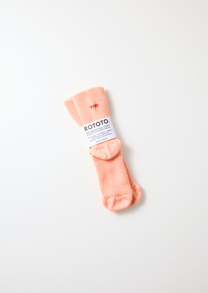 ONE SIZE FITS ALL COTTON RIBBED SOCKS