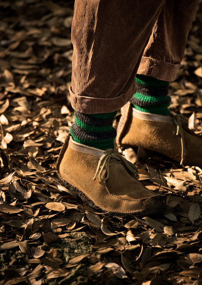 BRUSHED MOHAIR CREW SOCKS