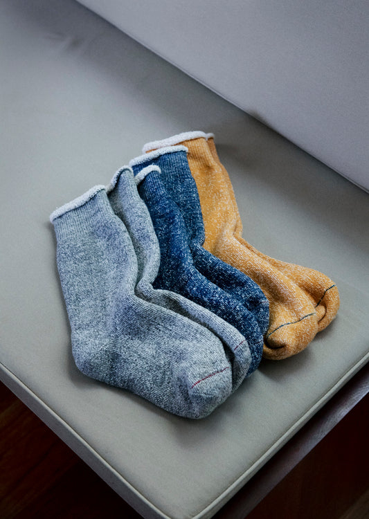 DOUBLE FACE CREW SOCKS