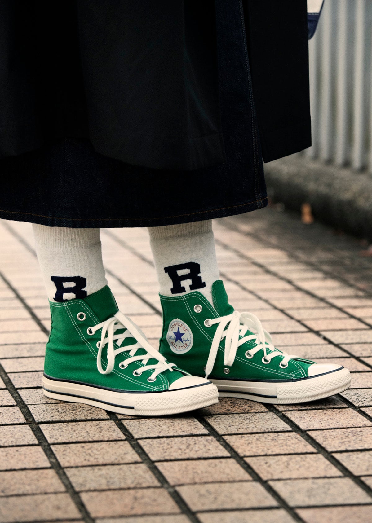 RAFFY SWEAT SOCKS ”R LOGO”