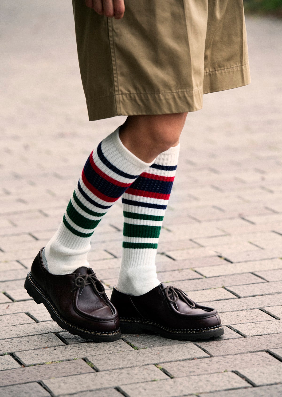 MULTI OLDSCHOOL STRIPE HIGH SOCKS