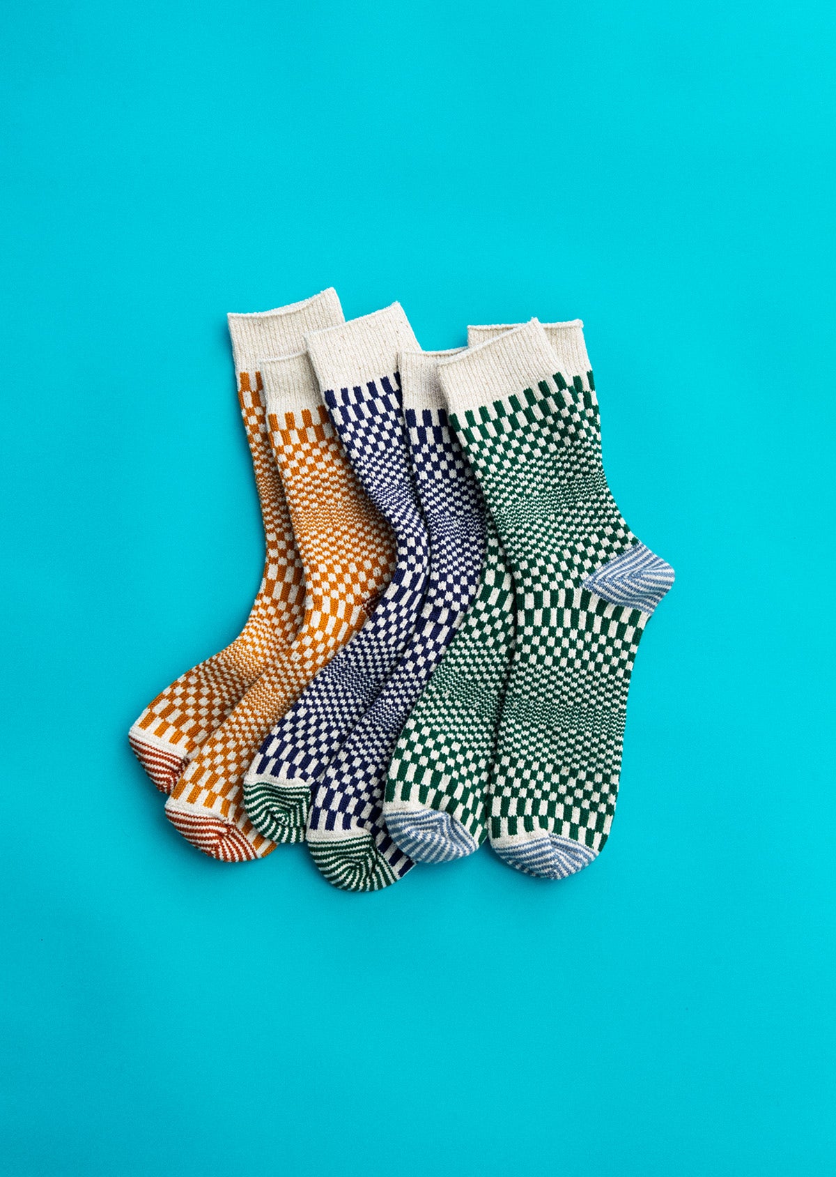 WARPED CHECKER CREW SOCKS