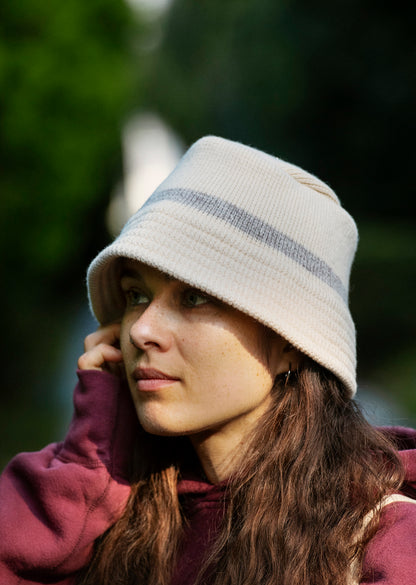 MERINO LAMBS WOOL BUCKET HAT