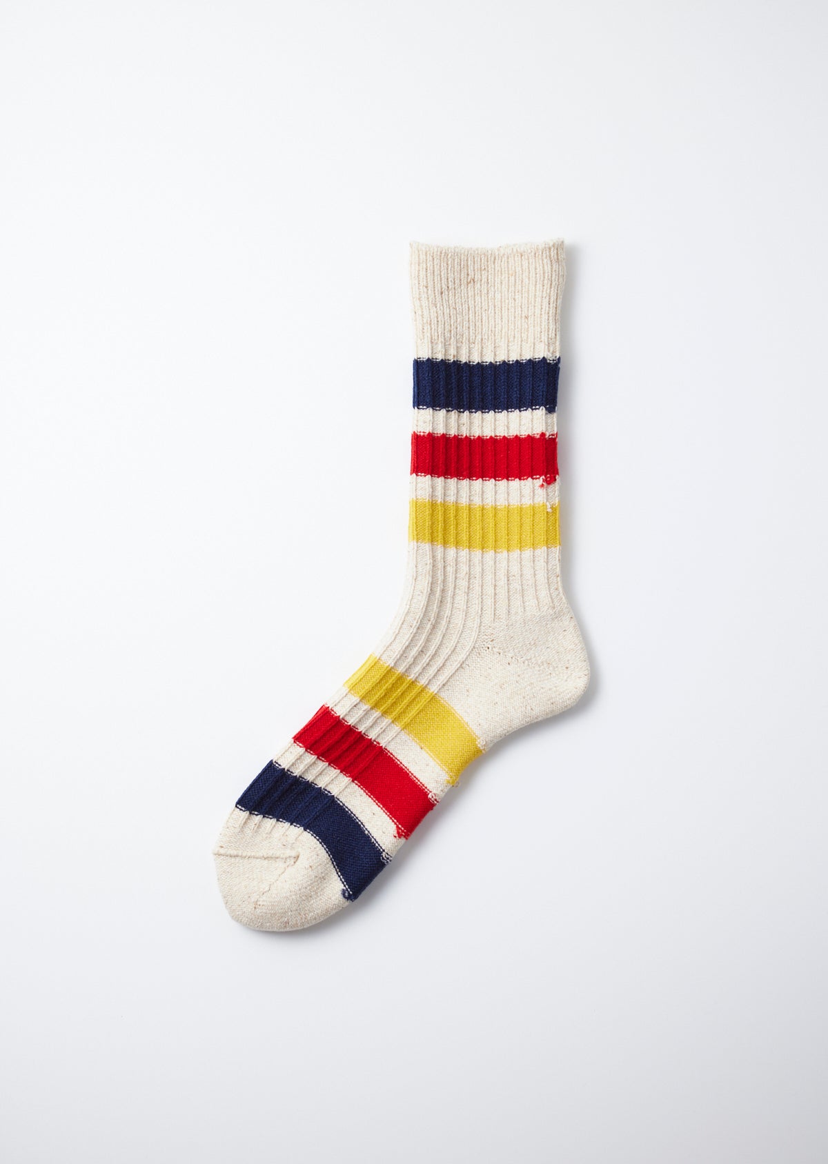 PARK STRIPE CREW SOCKS - R1432｜ボーダーソックス｜ROTOTO 公式