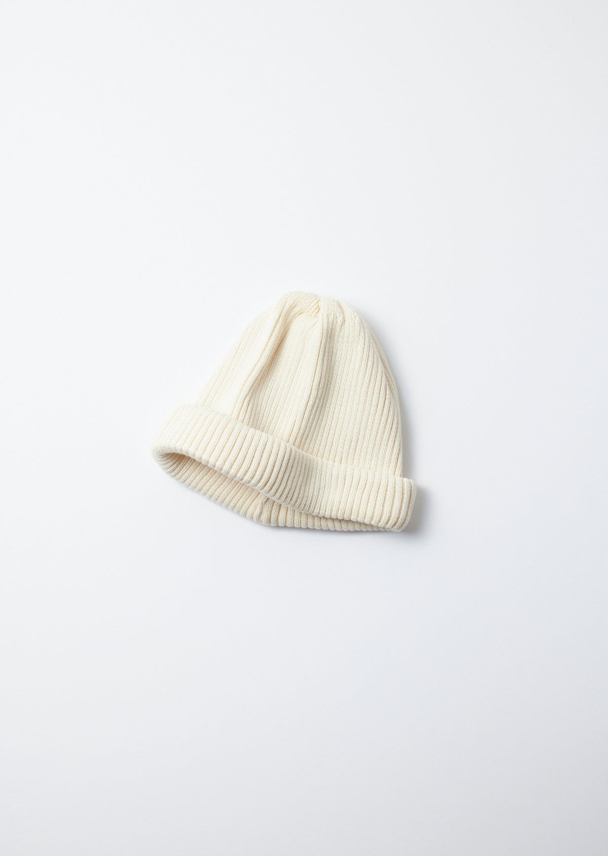 COTTON ROLL UP BEANIE - R5021 | コットンロールアップビーニー